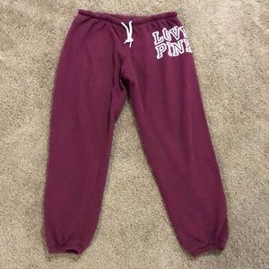 Pink Victoria’s Secret sweats